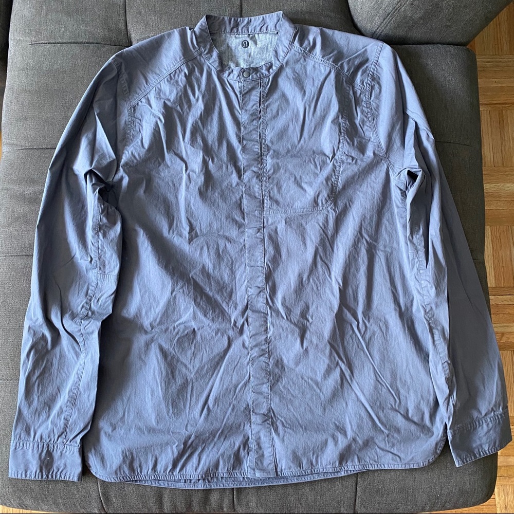 LululemonLAB Granddad collar Longsleeve slimfit XL